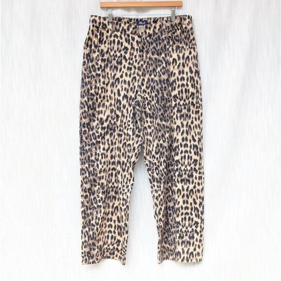 Baum und Pferdgarten Nara Denim Leopard High Waist Wide Leg Jeans, size EU44/12 - Picture 1 of 8